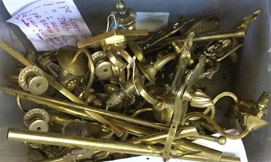 7 pairs various wall lights & china